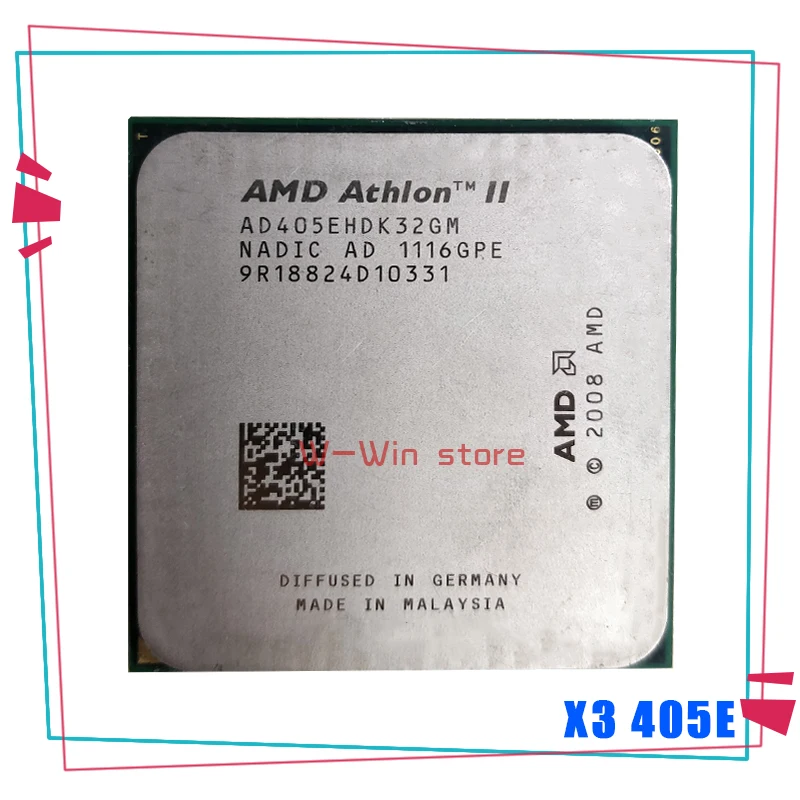 AMD Athlon II X3 405e 405 энергоэффективный 2 3 ГГц три ядра AD405EHDK32GI TDP 45 Вт | Компьютеры и офис