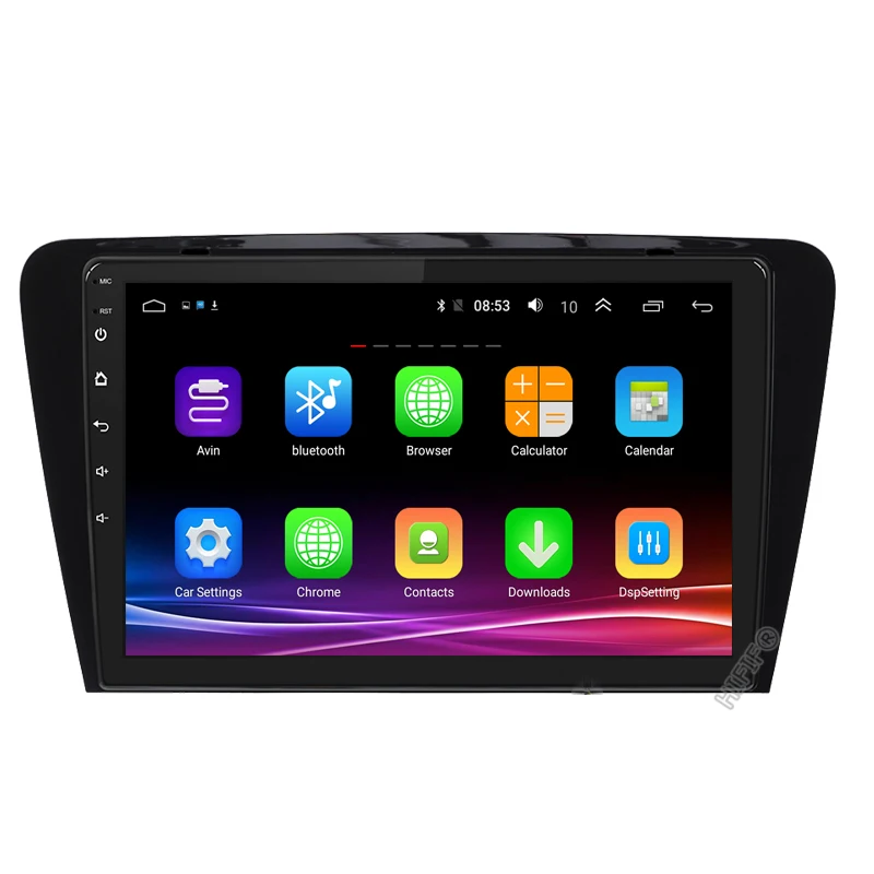 Автомагнитола 2DIN 10 1 дюйма Android 0 для Volkswagen SKODA Octavia 3 A7 2014 2018 стерео мультимедийный