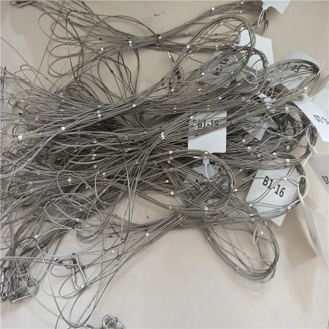 Rozsdamentes Acél Esés Biztonságos Háló/ Leesett Tárgyak Megelőzési Biztonsági Hálók - Image 6