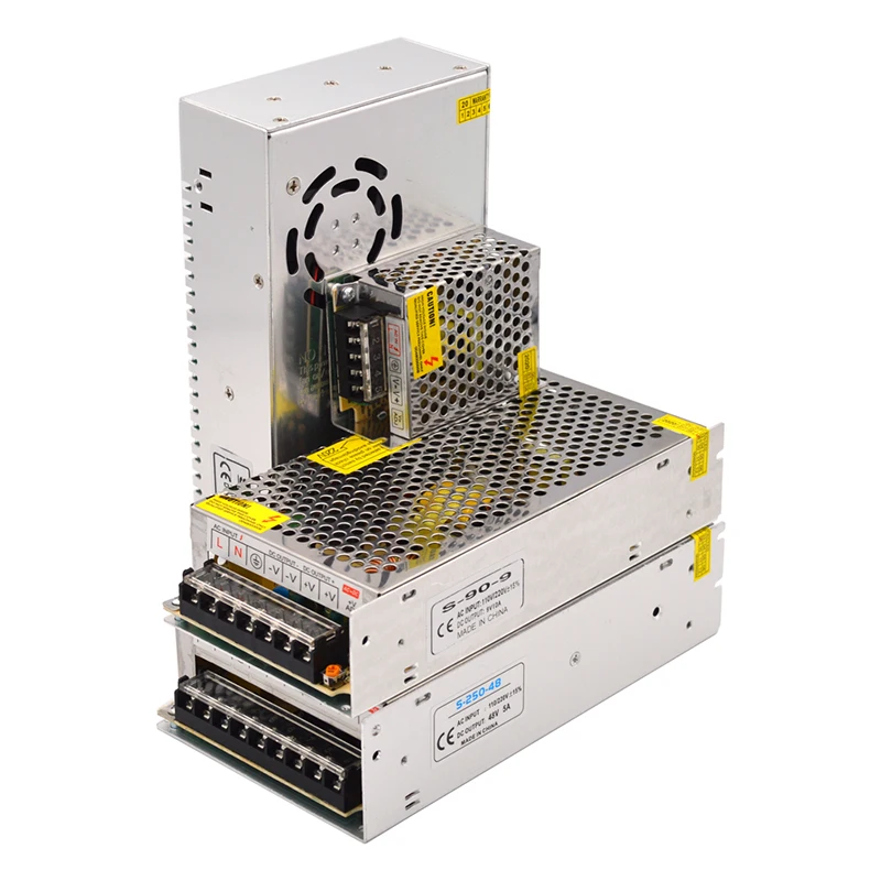 

SMPS Power Supply AC DC 220V/110V TO DC 9V 36V 48V Charger 2A 3A 5A 10A 12A 22A 30A LED Strip Transformer Adapter Power Supply