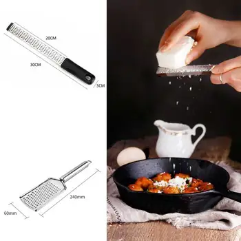 

Multi-purpose Stainless Steel Lemon Zester Cheese Grater Durable Portable Vegetable Fruit Peeler Chocolate Cutter Dessert Tool