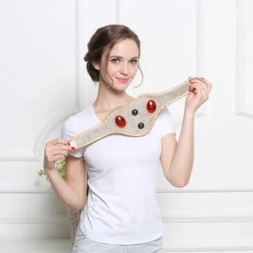 Physiotherapy Electric Heating Necks Belt Hot Compress Massage Relieve Neck Pains Stiff Muscle Spasm Prevents Cervical Household | Красота и