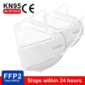 

KN95 Dustproof And Breathable Face Masks 95% Filtration Masks Mouth Mask Smog Strong Protective Mask