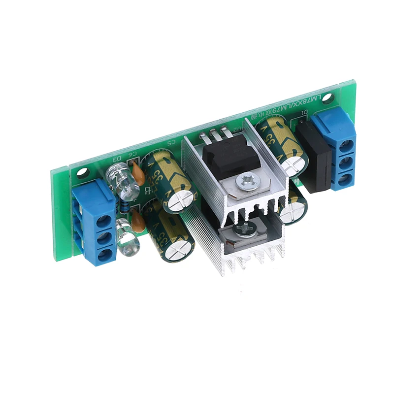 Новый DC 18 ~ 35V AC 15 25V LM7815 + LM7915 - 15V блок питания двойной регулятор напряжения
