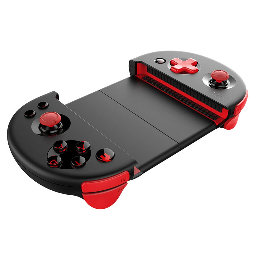 Bluetooth Wireless Gamepad Non-vibration Stretchable Handle Game Pad Joystick Controller For Smartphone Android IOS Bluetooth Wireless Gamepad Non-vibration Stretchable Handle Game Pad Joystick Controller For Smartphone Android IOS
