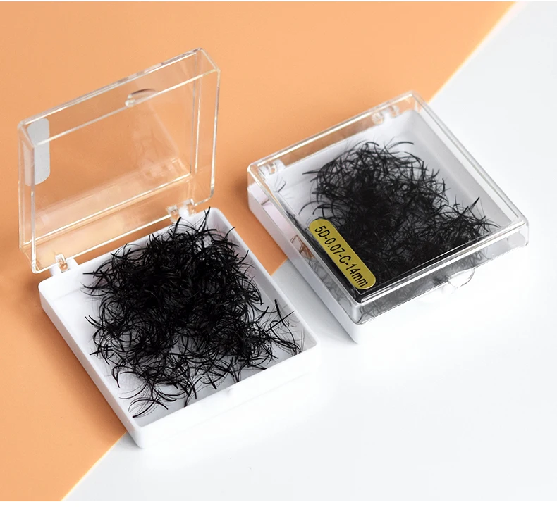 H&L SINCE 1990 Pre Made Wispy Fans Länge Safest Wispy Russian Volume Lashes Extension Hybrid Wimpers für Wimpernverlängerungen – Detail 14