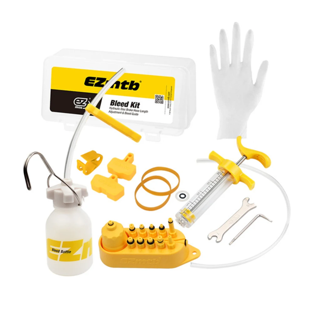 

Bicycle Oiling Tool Oil Change Universal Tool Bike Hydraulic Brake Bleed Tool Kit for Shimano Tektro Margura Disc Brake System
