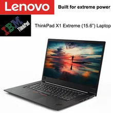 Лучший 15,6 дюймовый ноутбук lenovo ThinkPad X1 Hermit с i7-8750H 6 ядер 12 нитей ЦП NVIDIA 4 ГБ 16 ГБ 512 ГБ SSD Win10 Pro