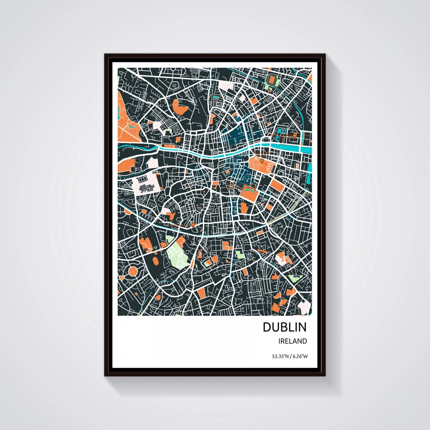 Ireland Dublin City PosterPainting & Calligraphy AliExpress