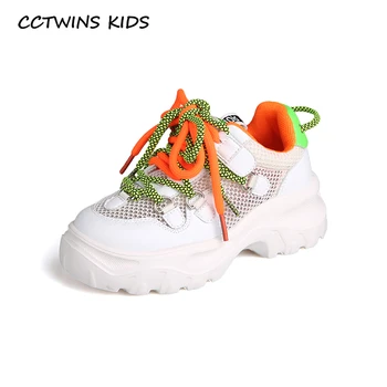 

CCTWINS Kids Shoes 2020 Spring Baby Girls Casual Shoes Children Mesh Breathable Trainers Boys Fashion Sport Sneakers FS3366