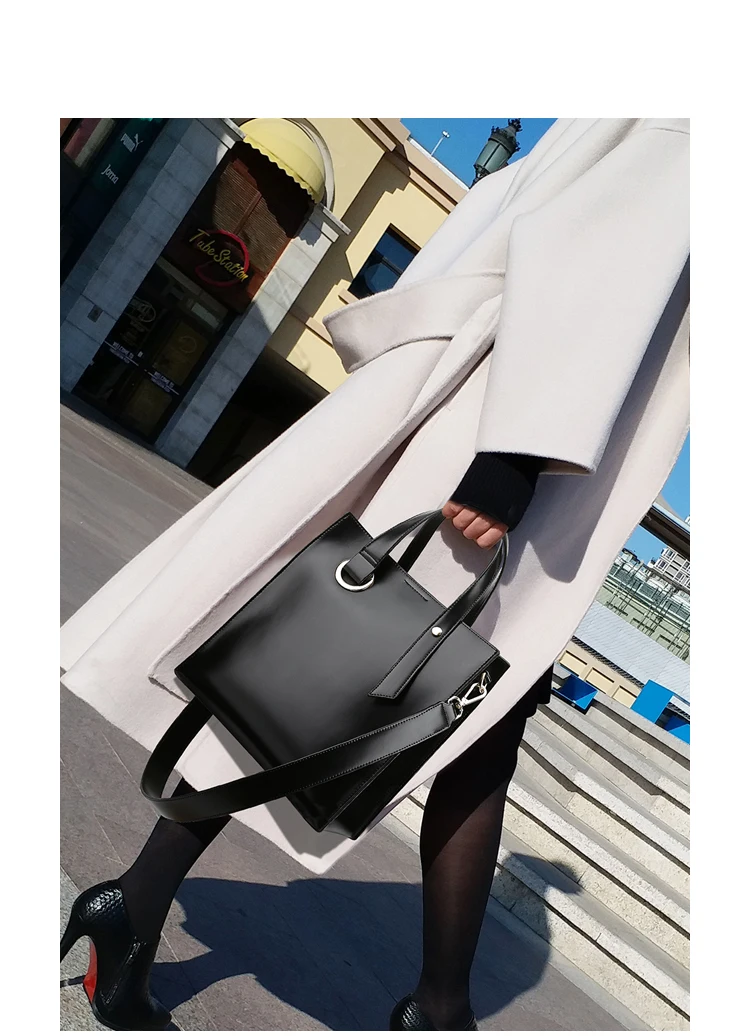 Luxury Women Leather women Handbags Female Shoulder bag designer Luxury Lady Tote Large Capacity shoulder Messenger bag