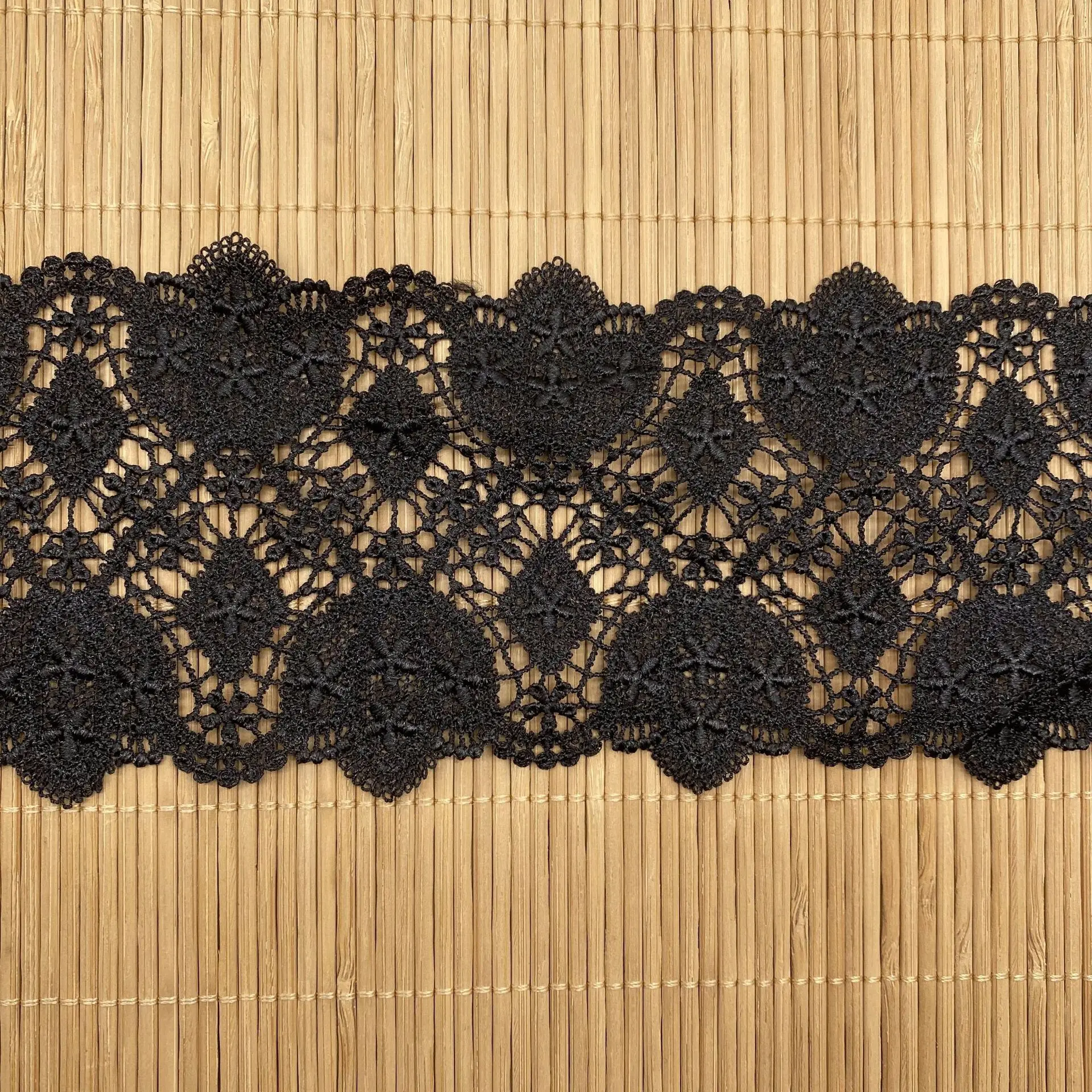 Bilateral Embroidery Water Soluble Embroidery Lace Ribbon Trim Fabric For Sewing Apparel Accessories Handmade DIY Crafts