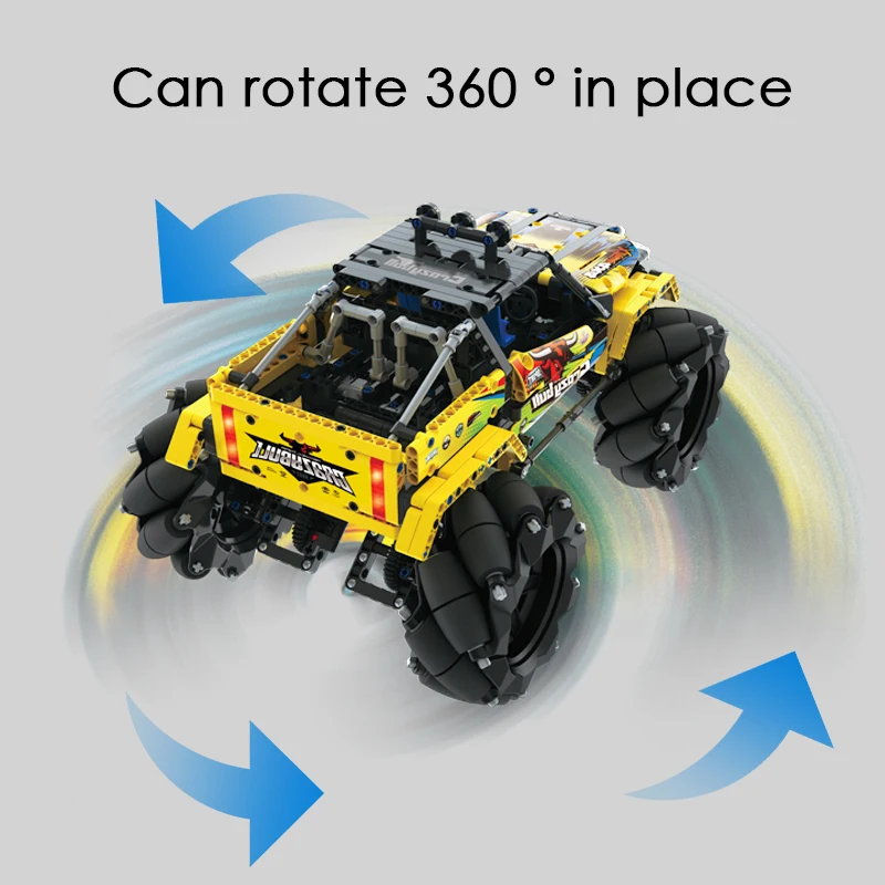 City 1030PCS Remote Control Drift OffRoad Vehicle Building Blocks RC