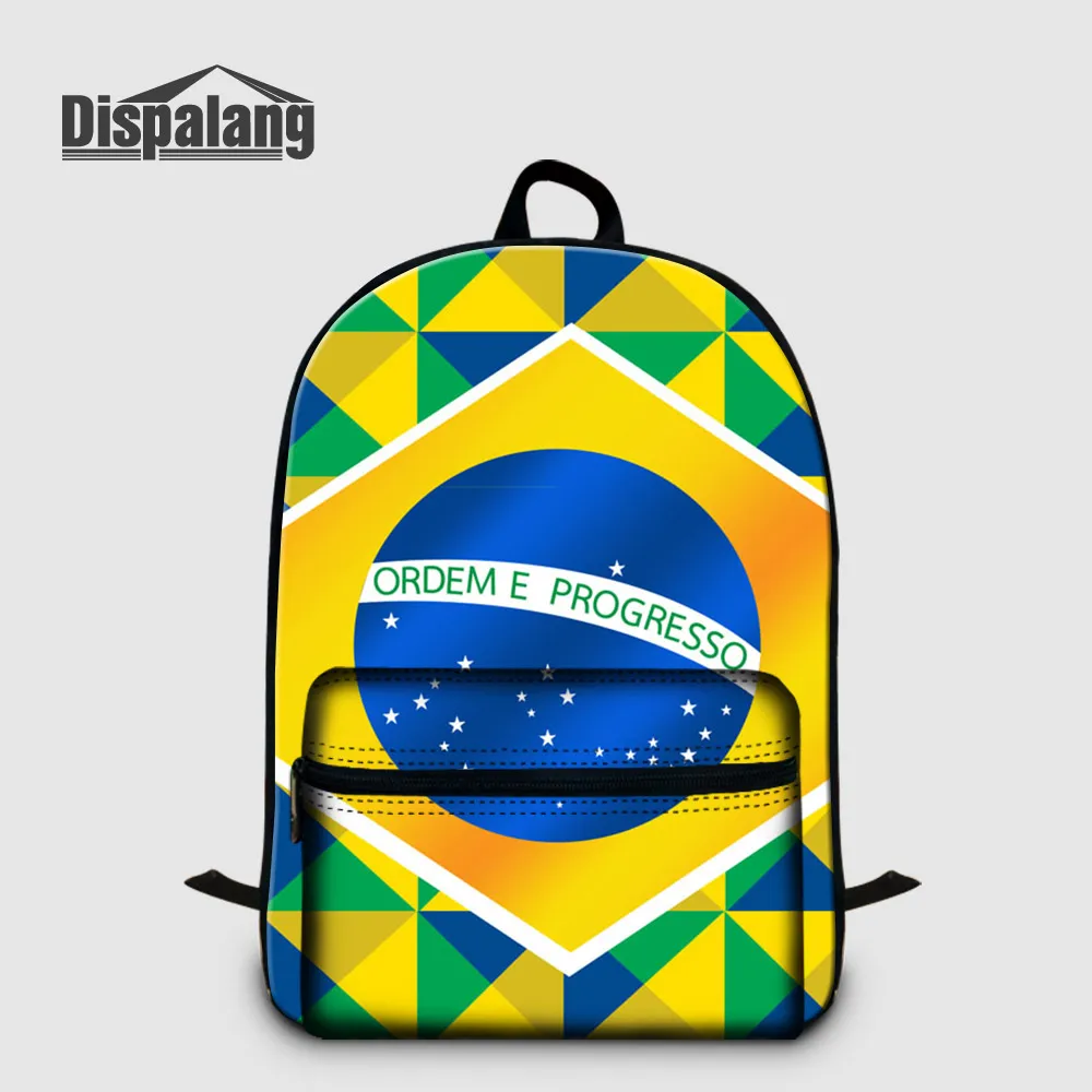 Backpack11 Мужской рюкзак для ноутбука, индивидуальный дизайн, логотип, холщовые школьные сумки для бразильских мальчиков, модные школьные сумки, мужская легкая сумка для книг, рюкзак - Цвет: Backpack11