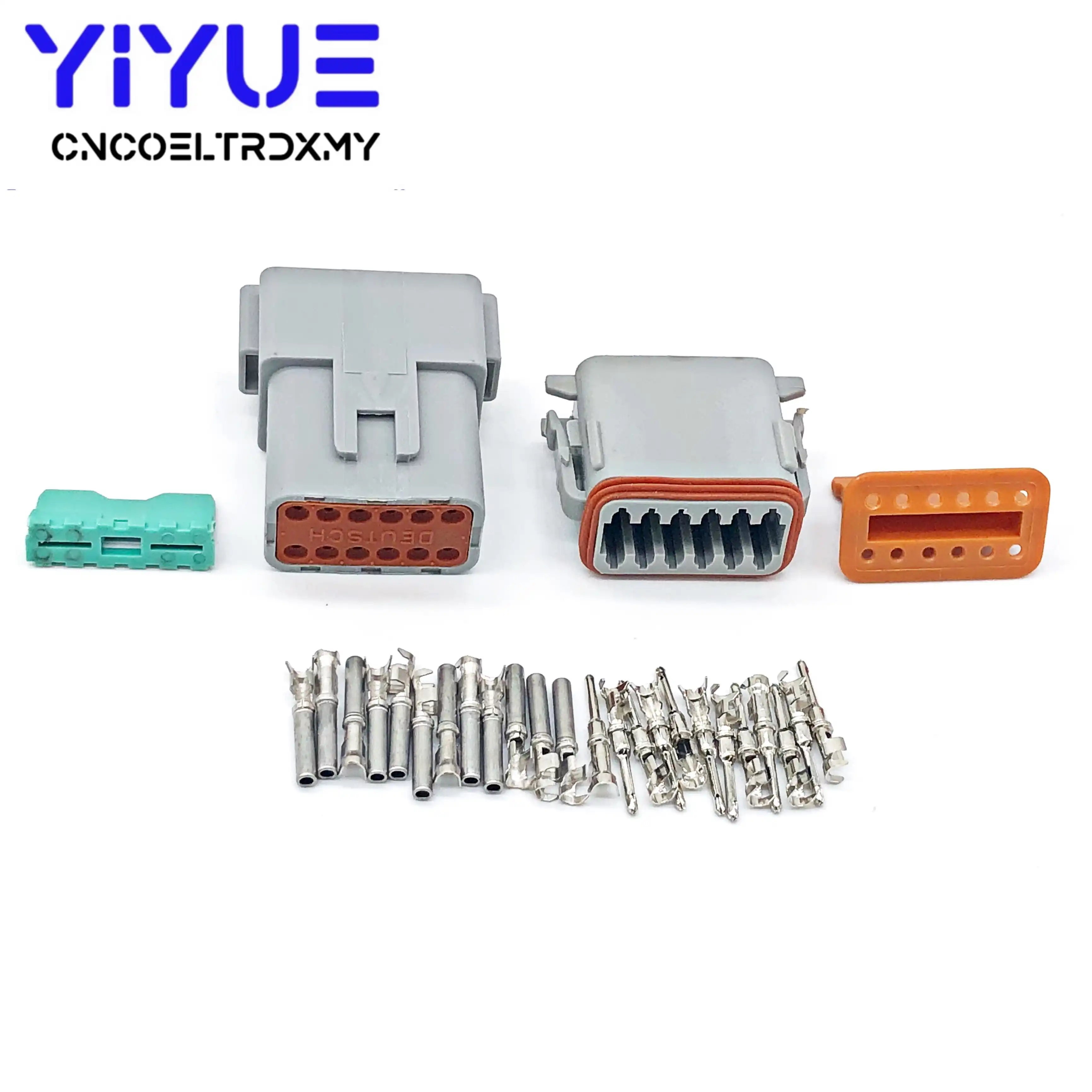 4 3 6 WAY 124 pièce DT fiches mâle et femelle Set 2 Deutsch Connector Kit