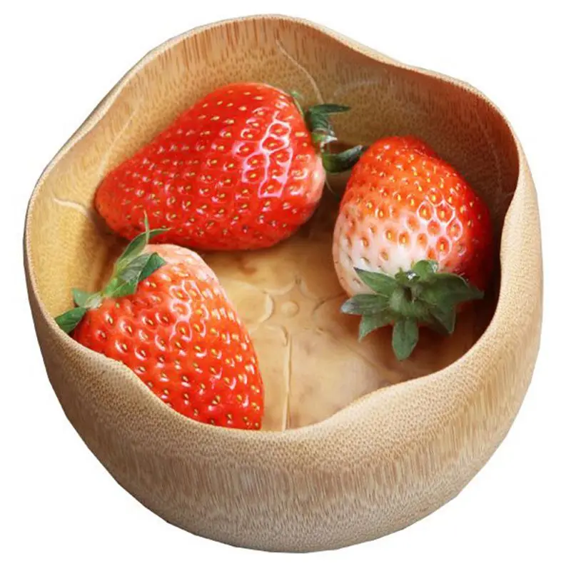 АБС-Творческая бамбуковая миска для Еда салат детская Ramen рис дизайн ручной работы здоровья посуда, чаши контейнер для кухни посуда