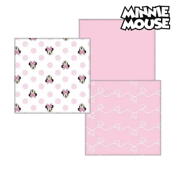 Muslin facecloth Minnie Mouse 75402 Pink (Pack of 3) | Мать и ребенок