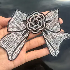 1 pcs/Lot Gold bow-knot Patches hotfix rhinestone iron on rhinestones  Crystal motifs applique for children women clothes patch - Price history &  Review, AliExpress Seller - twilingh Official Store