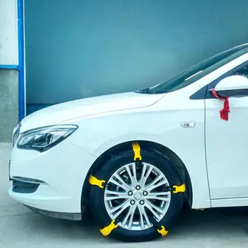 

New Snow Chains Anti-jump Car Tires Tpu Durable Car Winter Driving Belt Safe for Ice Snow Sand Mud Road Chains