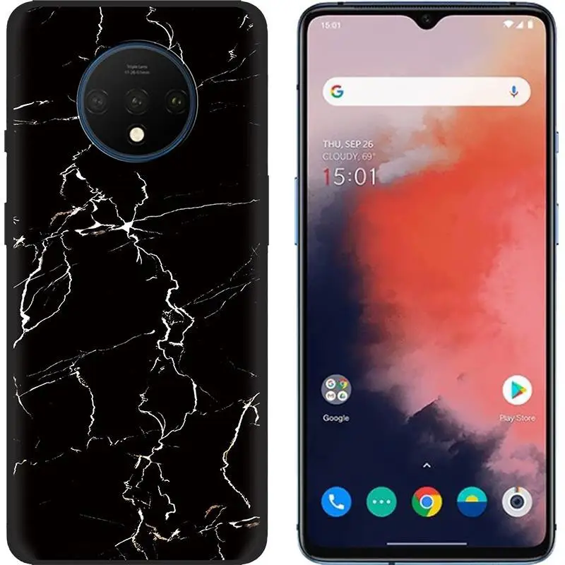 10 Для oneplus 7T чехол тонкий мультяшный Мягкий ТПУ силиконовый чехол для One plus 7T Coque Funda 6,55 ''чехол для телефона s для oneplus 7 t 7 t - Цвет: 10