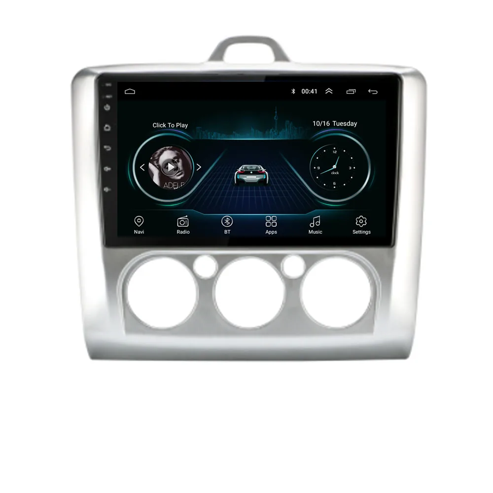 Четырехъядерный Android для Ford Focus 2007 2008 2009 2010 2011 автомобильное радио DVD плеер GPS|car radio
