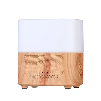 

EAS-300Ml Multifunctional Bluetooth Aroma Oil Diffuser with Alarm Clock Aromatherapy Ultrasonic Air Humidifier for Room Home Off