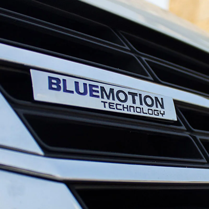 Металлическая Автомобильная наклейка Blue Motion для Volkswagen VW Polo Tiguan Passat B5 B6 B7/Golf 4567 MK4