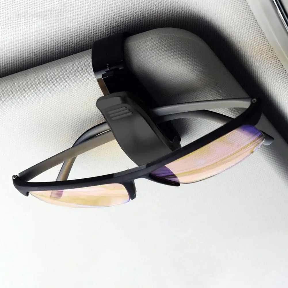 

Car Sun Visor Glasses Sunglasses Holder Ticket Receipt Card Clip Plastic Clamp