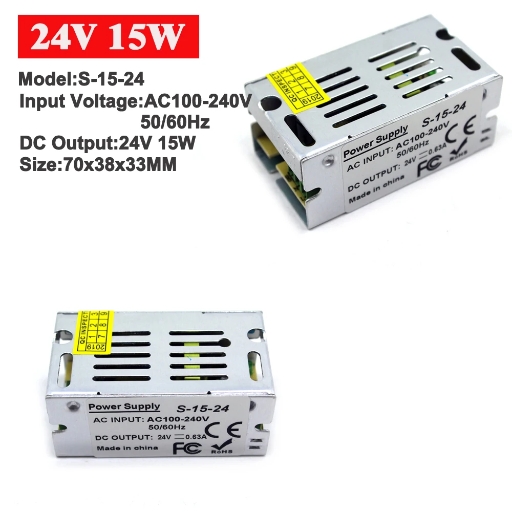 24V15W