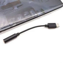Type C 3 5 Jack Earphone USB C to 3 5mm AUX Audio cable Headphones Adapter For Huawei V30 mate 20 P30 pro for Xiaomi Mi 10 9