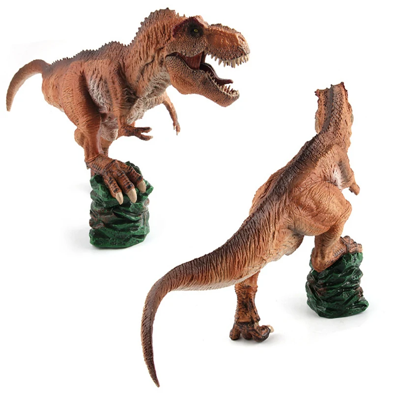 1PC 34cm Realistic Kaiser Dragon with Platform Dinosaur Toy Kids Early Educational Actions Figure Model Toys Gift | Игрушки и хобби