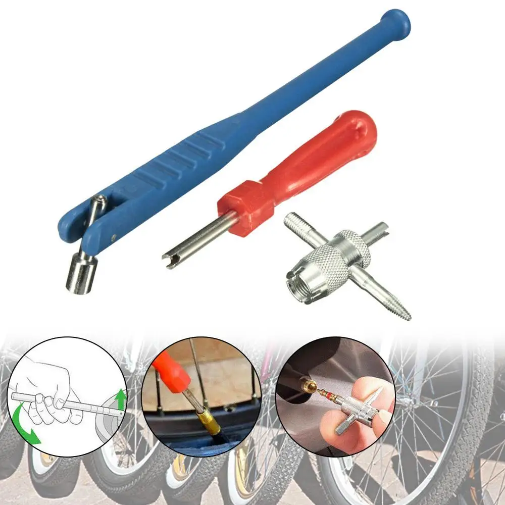 

Car Motorcycle Tire Valve Stem Puller / Installer Repair Tool Set ire Valve Stem Puller Tube Metal Tire Repair Tools