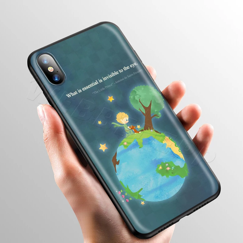 Чехол Webbedepp The Little Prince для Apple iPhone 11 Pro XS Max XR X 8 7 6 6S Plus 5 5S SE - Цвет: 10