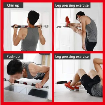 

3 Types Door Horizontal Bars Steel Adjustable Home Gym Workout Chin Push Up Pull Up Training Bar Sport Fitness Sit-ups Equipm 30