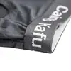 4 PCS/LOT Male Bamboo Fiber Underwear Men's Sexy Briefs Bikini Underpants Navy/Black/Light Blue/Red/Light Gray/Dark Gray L - 7XL 5