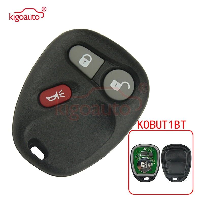 Kigoauto для Chevrolet GMC автомобильный брелок KOBUT1BT KOBLEAR1XT 315Mhz 3 кнопки бесключевого входа дистанционного ключа