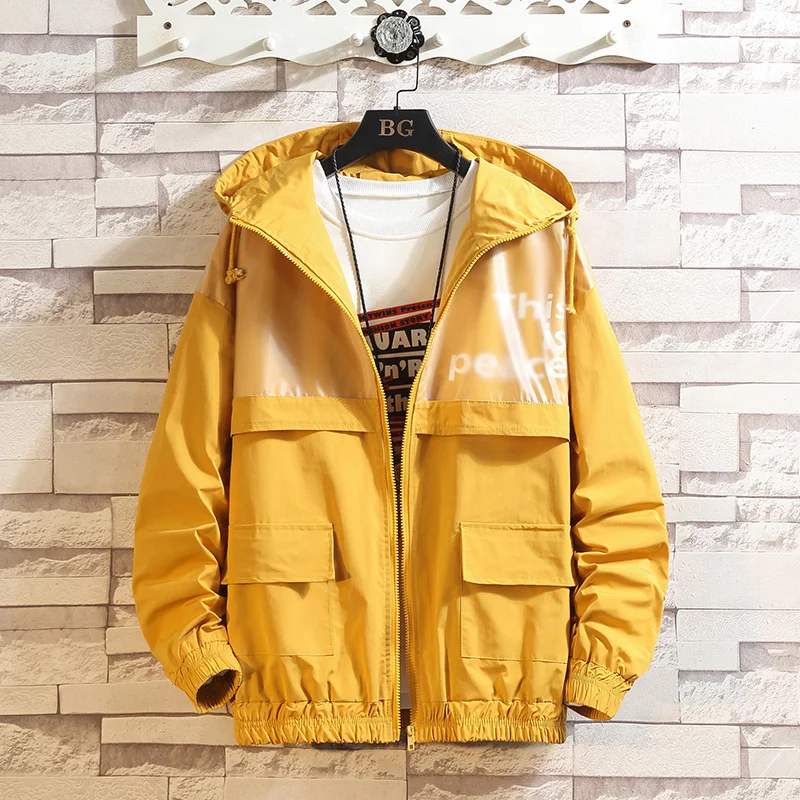 

2019 New Brand Cargo Jackets Men'S Spring Autumn Winter Casual Classic Bomber Clothes