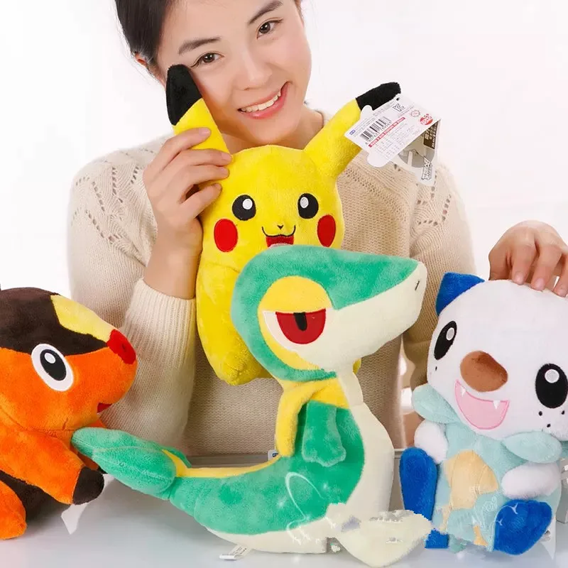 25 см oshawot плюшевая игрушка Tomy Pokemon Pikachu Eevee плюшевые игрушки детские Мультяшные