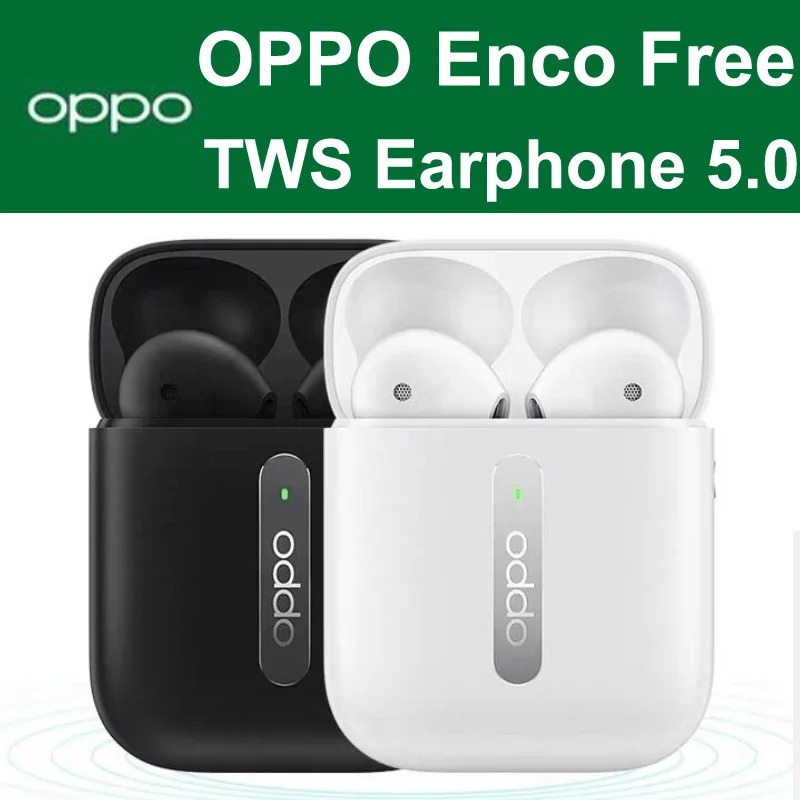 

ETI02 Slide Control Original OPPO Enco Free TWS Earphones Wireless Bluetooth headset Reno ace 3 Pro 2z 2f 10x zoom Find x2 a5 a9