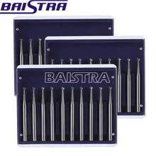 Твердосплавные стоматологические Бур сверла FG 1/2/3/4/5 Вольфрам круглый наконечник для высокоскоростной бормашины стоматологические брусок Карбида Вольфрама круглый тип для высокое Скорость