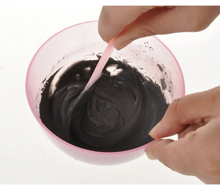 Yu Fu квадратный Facemask стержень Facemask ложка Tune mo bang пластик cai se Банг Facemask скребок красота инструмент Упаковка стержень