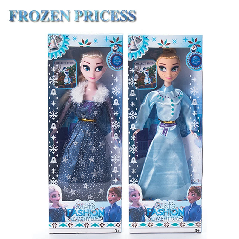Disney Холодное сердце 2 игрушки Принцесса Кукла Эльза Куклы Анна аксессуары Olfa