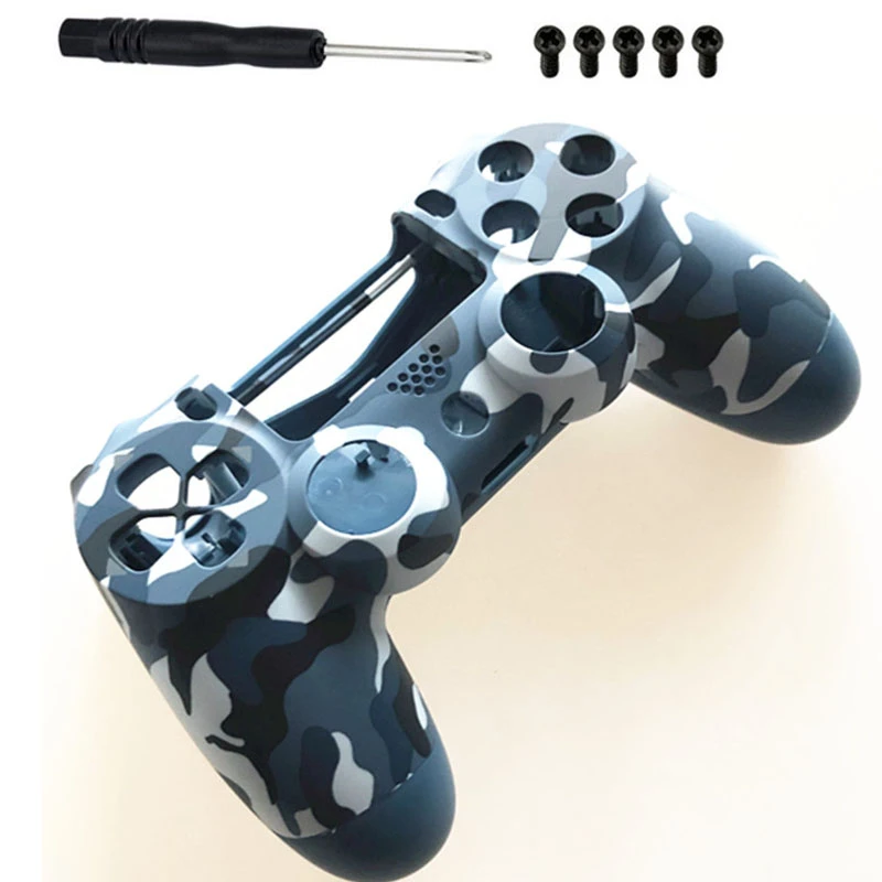 ambition kerne Stå sammen Ps4 Pro V2 Controller Replacement Smooth Cover Housing Shell Case Faceplate  For Playstation 4 Pro Jds 040 Jdm 040 2th Camo Blue - Cases - AliExpress