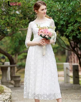 

Off-the-shoulder lace long temperament evening dress