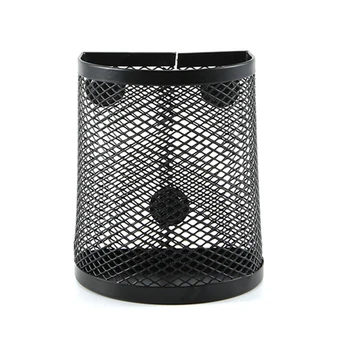 

Magnetic Space Saving Household Pencil Holder Locker Accessories Solid Home Storage Basket Desktop Metal Mesh Organizer Students