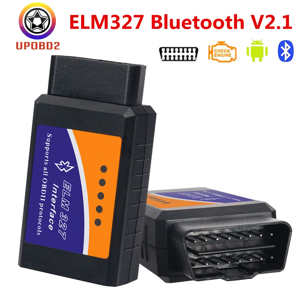 OBDII ELM327 Bluetooth OBD2 V2.1 Автомобильный сканер автомобильный ELM 327 Тестер
