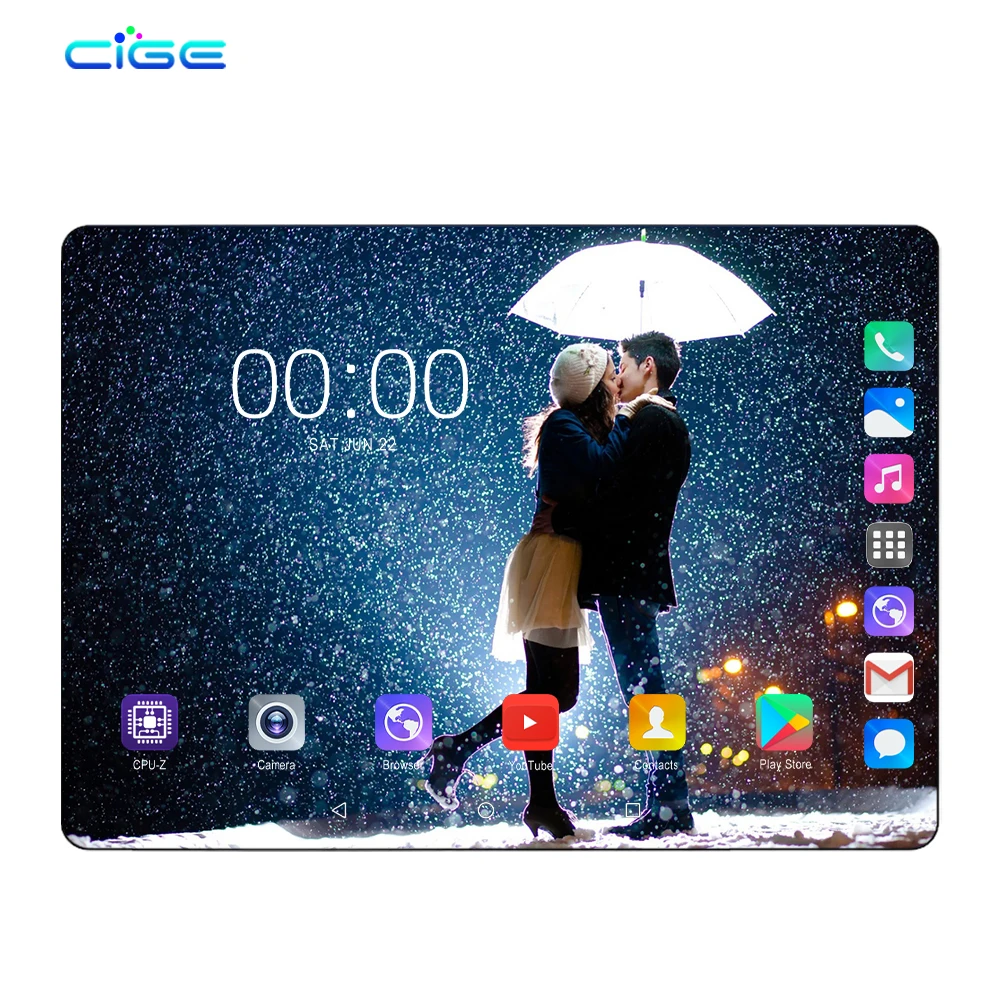 

Tablets Android 9.0 Octa Core 10 inch Tablet PC 6GB RAM 64GB ROM 8.0MP WIFI A-GPS 4G LTE 2.5D Tempered Glass IPS 1280x800