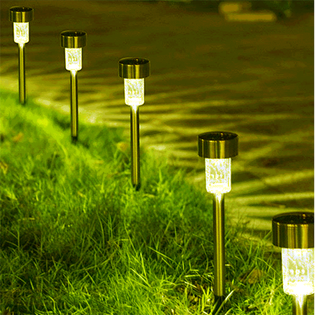 Light Waterproof Landscape Led Lights for Pathway Patio Yard Lawn Solar Led Light Outdoor Garden Decoration Outdoor Lamp