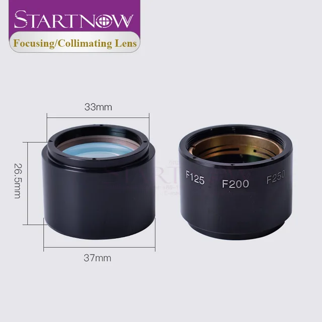 Startnow Dia.30 37mm Laser Focus Collimating Lens With Lens Holder For 0-4kw Precitec ProCutter Light Cutter Laser Cutting Head 3
