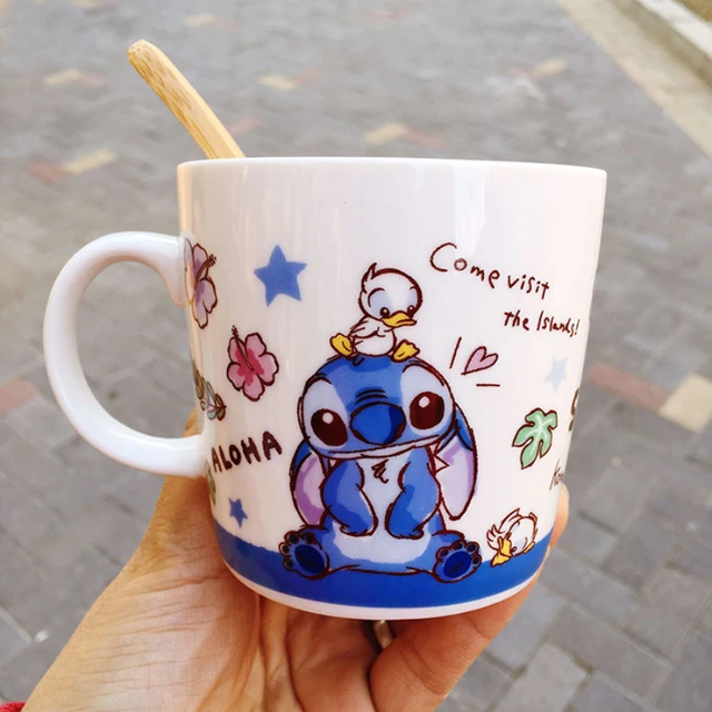 Stitch Disney Coffee Cup Mug  Disney Lilo Stitch Mug - Animation